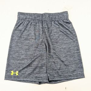 Under Armour Bluish Gray Marled Athletic Shorts